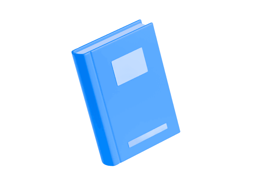 3D book illustration